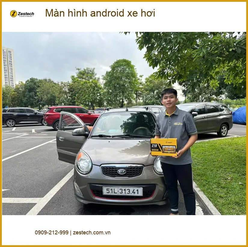 Anh Kiệt lắp màn hình Android xe hơi VinFast Fadil Quận 9 tối ưu tiện ích ảnh thực tế 3
