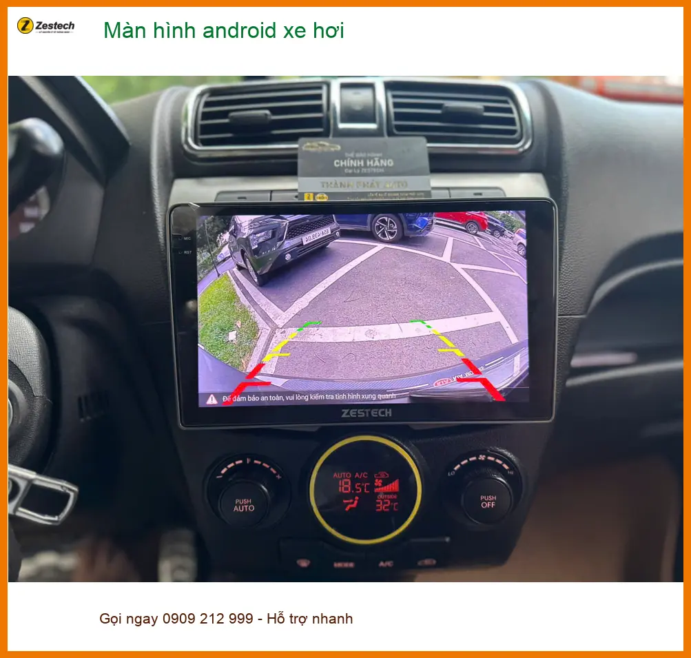 Bác Lâm lắp màn hình Android xe hơi Suzuki XL7 tại Quận Bình Tân ảnh thực tế 2