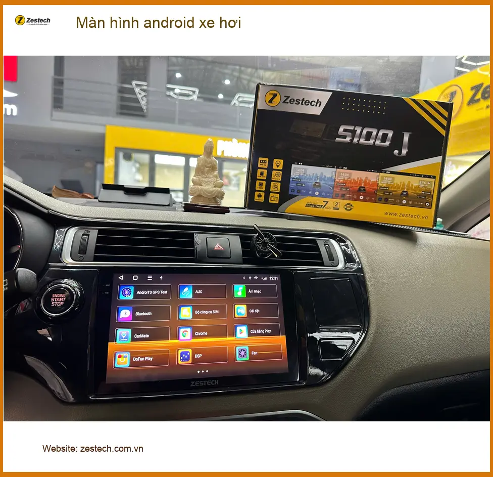 Chú Dũng Hyundai Accent lắp màn hình Android xe hơi tại Quận 6 để trải nghiệm công nghệ mới. ảnh thực tế 3