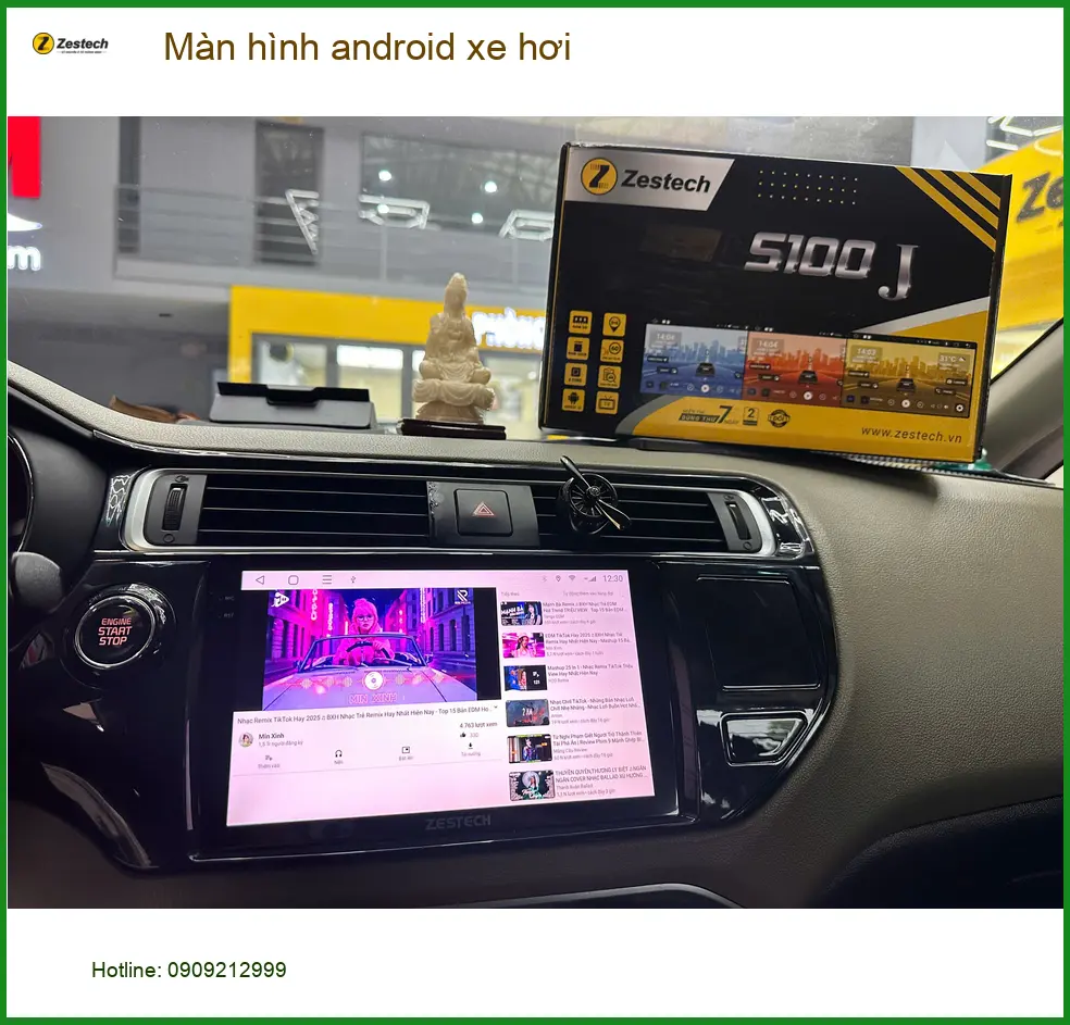 Chú Dũng Hyundai Accent lắp màn hình Android xe hơi tại Quận 6 để trải nghiệm công nghệ mới. ảnh thực tế 4