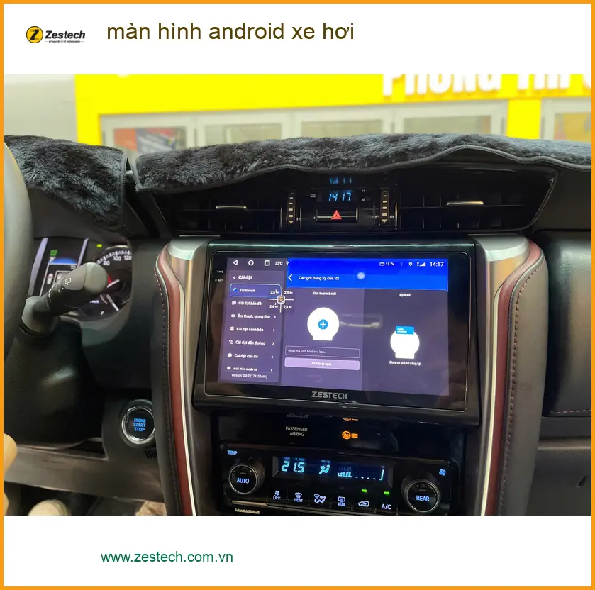 Chú Nam lắp màn hình android xe hơi cho Kia Sonet tại Quận Củ Chi ảnh thực tế 2