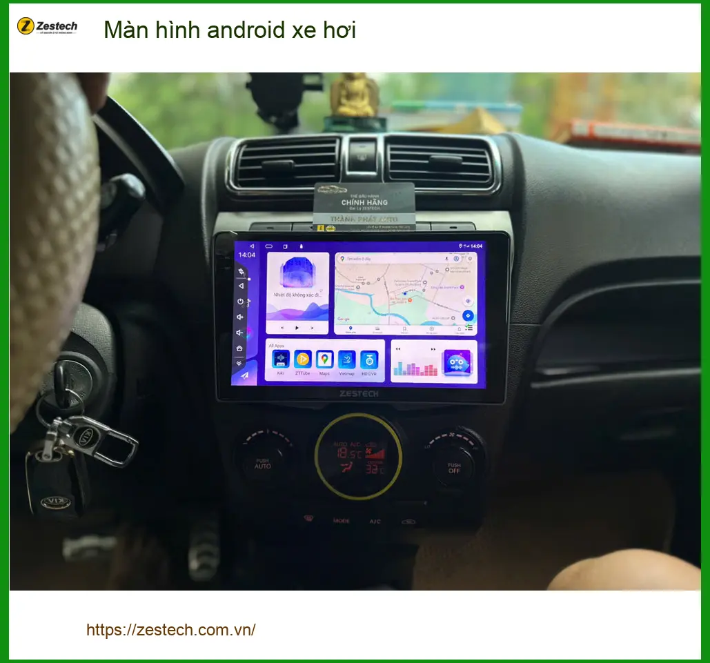 Anh Hải lắp màn hình Android xe hơi Honda CR-V tại Quận 8 để trải nghiệm công nghệ mới ảnh thực tế 2