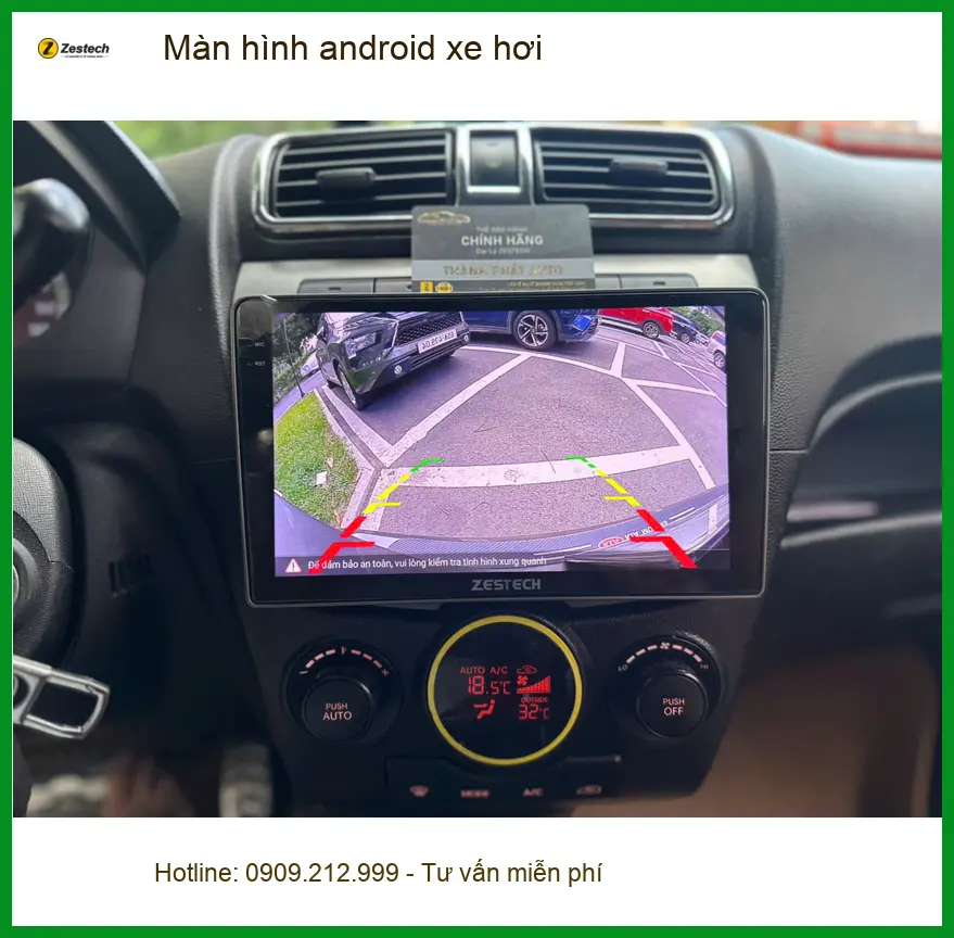 Anh Dũng lắp màn hình android xe hơi cho Honda CRV tại Gò Vấp