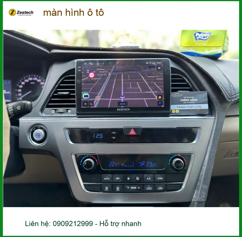 Chị Vân nâng cấp màn hình ô tô Android cho Toyota Corolla Cross Quận 3