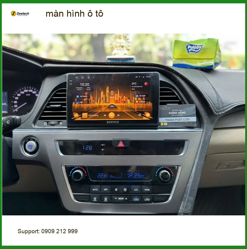 Chị Lan Anh lắp màn hình ô tô Android cho Mazda CX-5 tại Quận 4 để có bản đồ, giải trí. ảnh thực tế 3