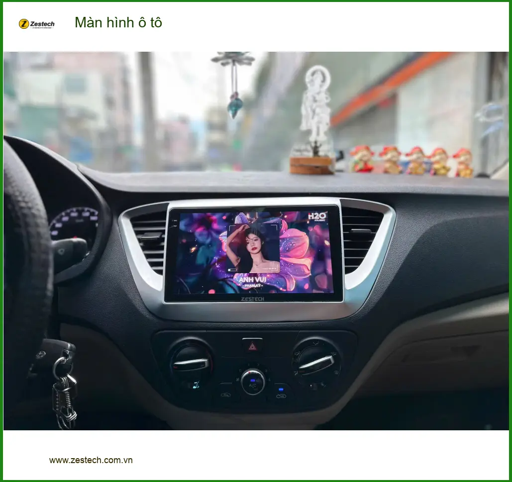Anh Tùng lắp màn hình ô tô Mazda 3 tại Cần Giờ vì màn zin thiếu tiện ích ảnh thực tế 3
