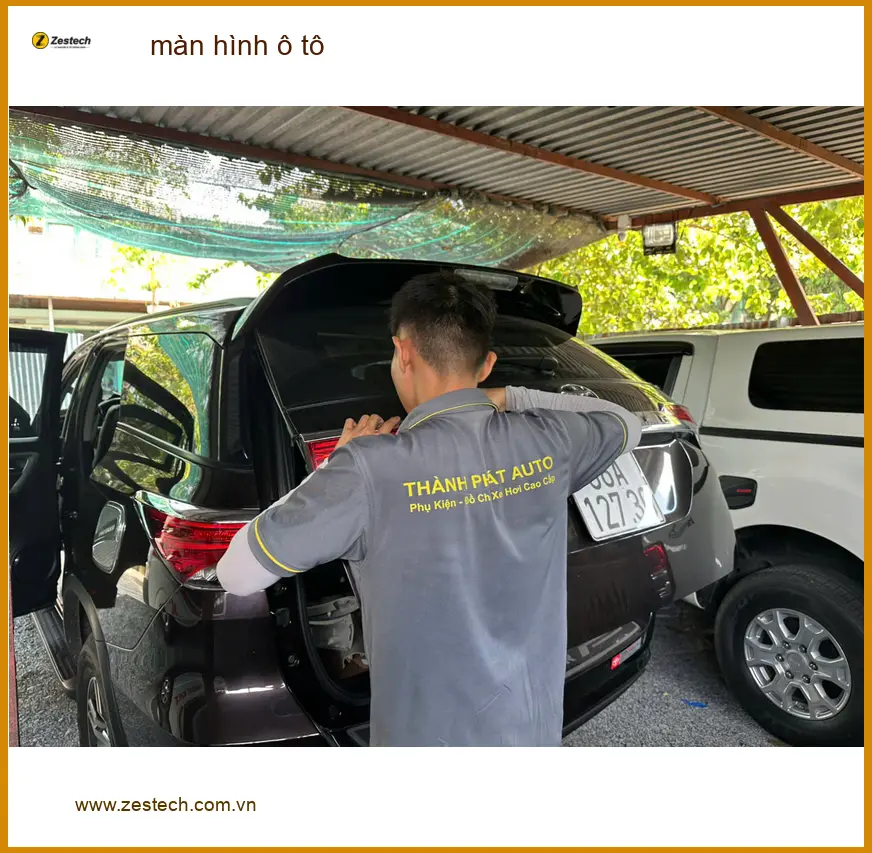 Anh Vỹ lắp màn hình ô tô cho Mitsubishi Xpander tại Quận 12 muốn nâng cấp tiện ích ảnh thực tế 3