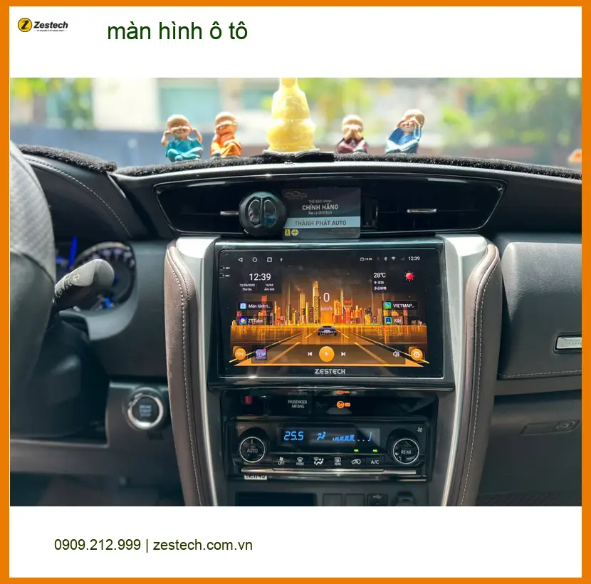 Bác Trí lắp màn hình ô tô Hyundai Accent tại Quận 9 để nâng tầm tiện ích ảnh thực tế 3