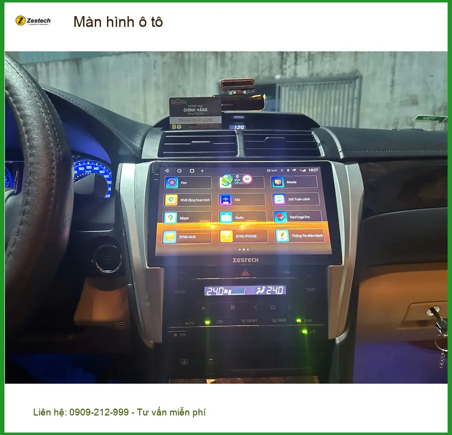 Anh Khang lắp màn hình ô tô Hyundai Creta tại Quận 9 để nâng cấp trải nghiệm lái ảnh thực tế 4