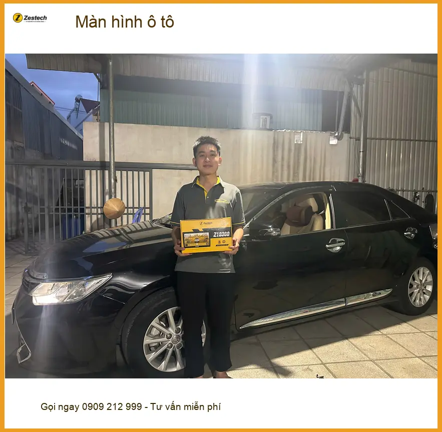 Anh Nam Phong nâng cấp màn hình ô tô Honda CRV tại Quận Gò Vấp cho tiện ích ảnh thực tế 3