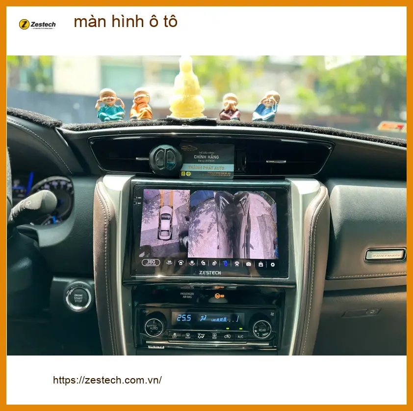 Bác Kiên nâng cấp màn hình ô tô Honda CRV tại Quận 3 cần nhiều tiện ích