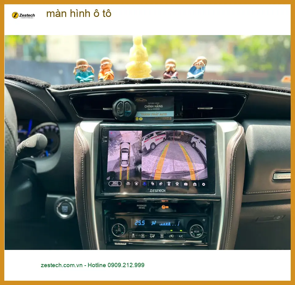 Bác Kiên nâng cấp màn hình ô tô Honda CRV tại Quận 3 cần nhiều tiện ích ảnh thực tế 2