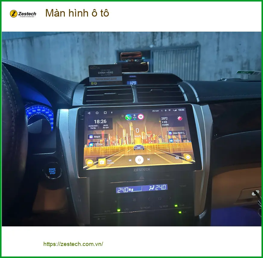 Chị Hà nâng cấp màn hình ô tô Hyundai Accent tại Quận 4 - Trải nghiệm lái mới. ảnh thực tế 2
