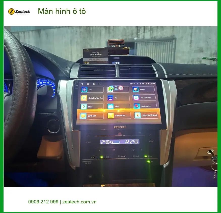 Chị Hà nâng cấp màn hình ô tô Hyundai Accent tại Quận 4 - Trải nghiệm lái mới. ảnh thực tế 3