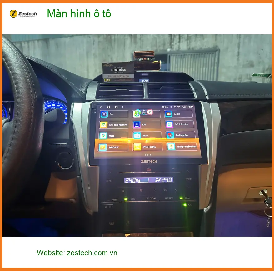 Anh Khang lắp màn hình Android ô tô cho Honda HR-V tại Thủ Đức vì màn zin thiếu giải trí