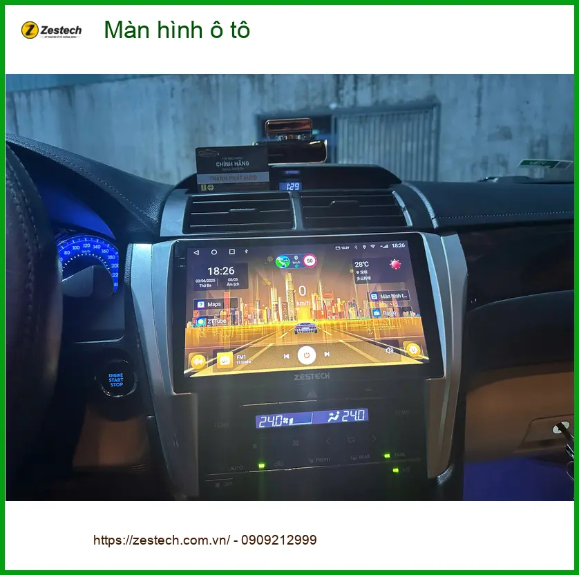 Anh Khang lắp màn hình Android ô tô cho Honda HR-V tại Thủ Đức vì màn zin thiếu giải trí ảnh thực tế 2