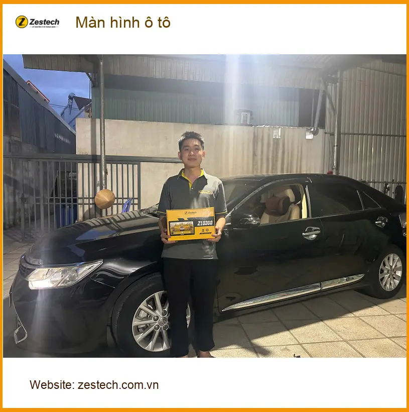 Anh Khang lắp màn hình Android ô tô cho Honda HR-V tại Thủ Đức vì màn zin thiếu giải trí ảnh thực tế 3