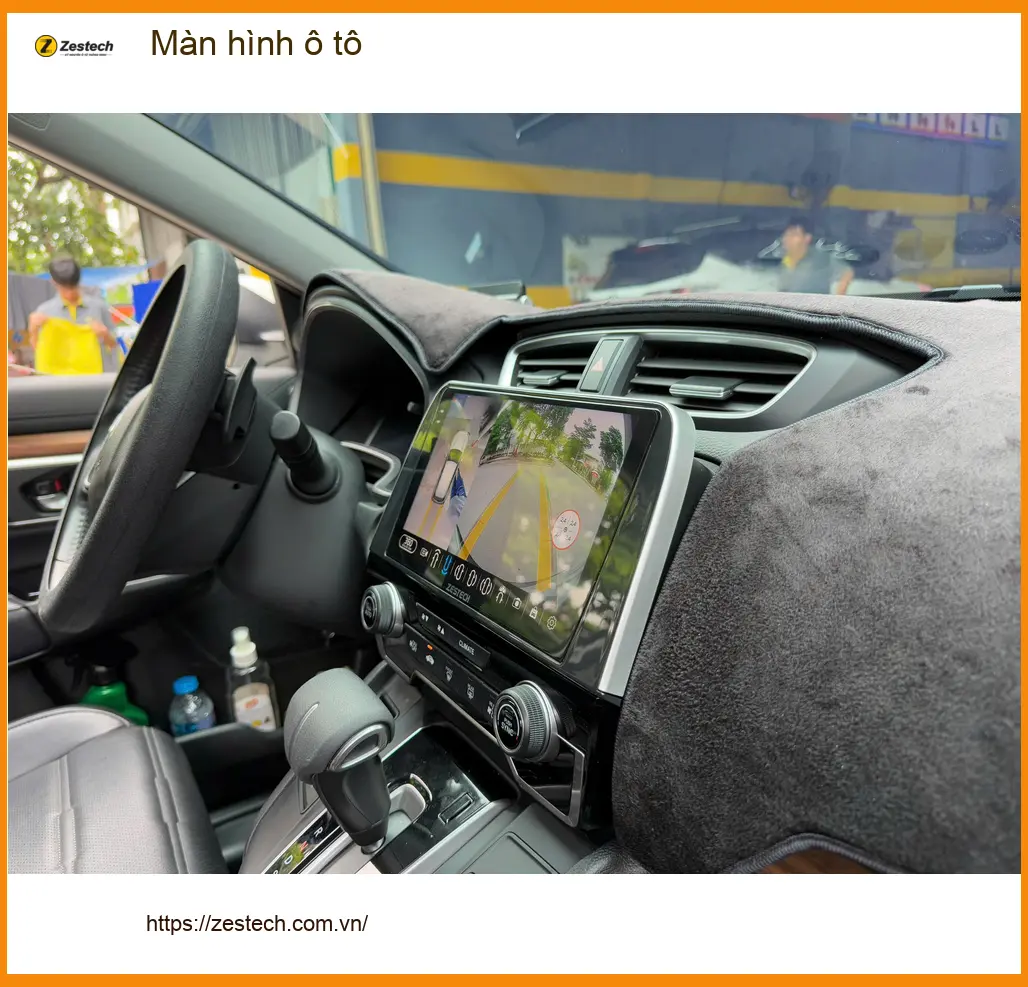 Anh Phi lắp màn hình ô tô thông minh cho Mazda 3 tại Nhà Bè để tiện xem bản đồ ảnh thực tế 4
