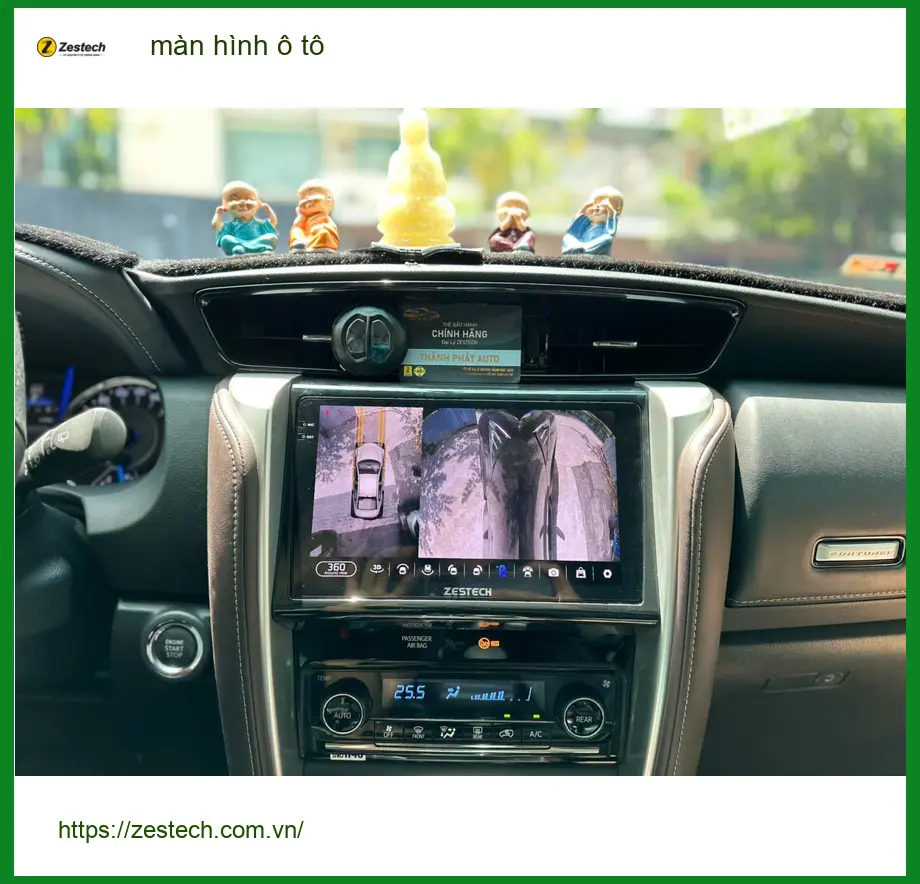 Anh Tuấn Khải lắp màn hình ô tô cho Kia Sonet tại Cần Giờ sau màn hình cũ bị lỗi cảm ứng