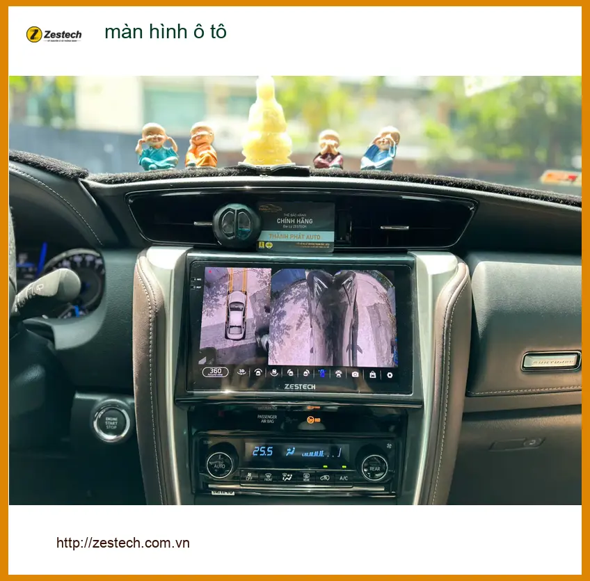 Anh Quang lắp màn hình ô tô cho Honda CRV tại Tân Bình tiện lợi giải trí