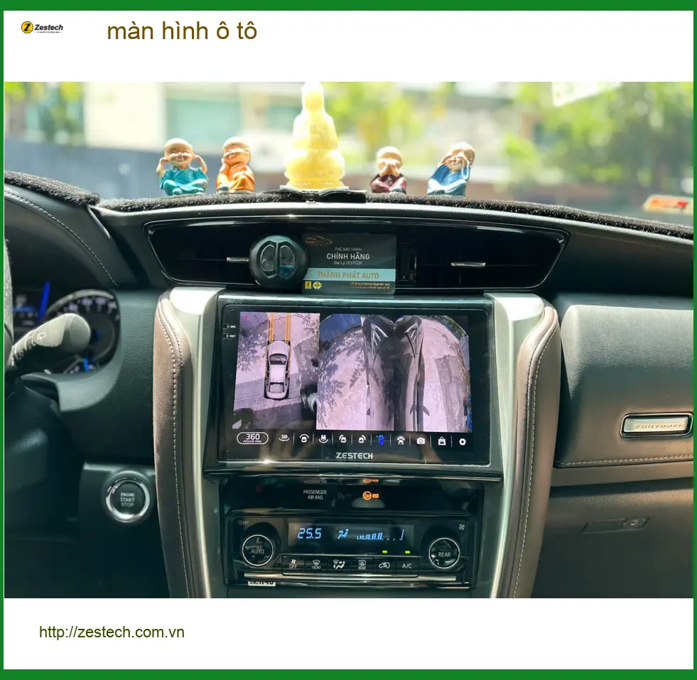 Chú Sơn lắp màn hình ô tô Android cho Toyota Cross tại Quận 1 cần nâng cấp ảnh thực tế 5