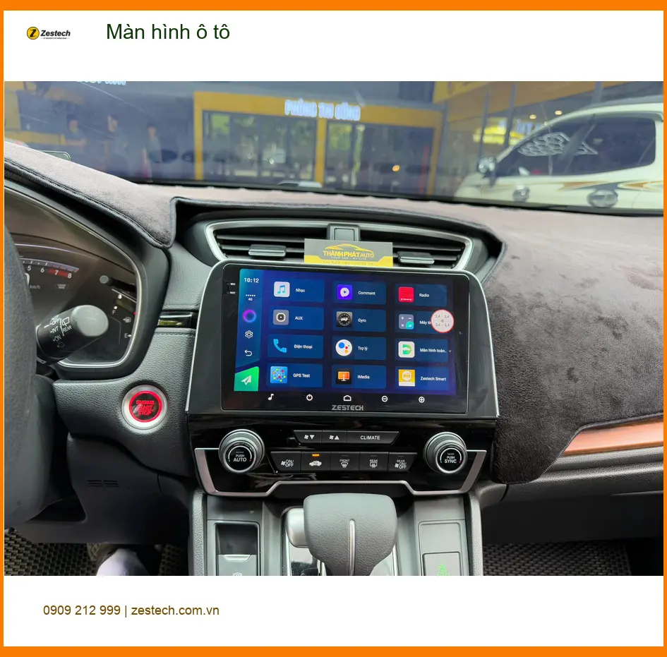 Cô Thảo nâng cấp màn hình ô tô Mazda CX-5 tại Quận 4, cần dẫn đường ảnh thực tế 2