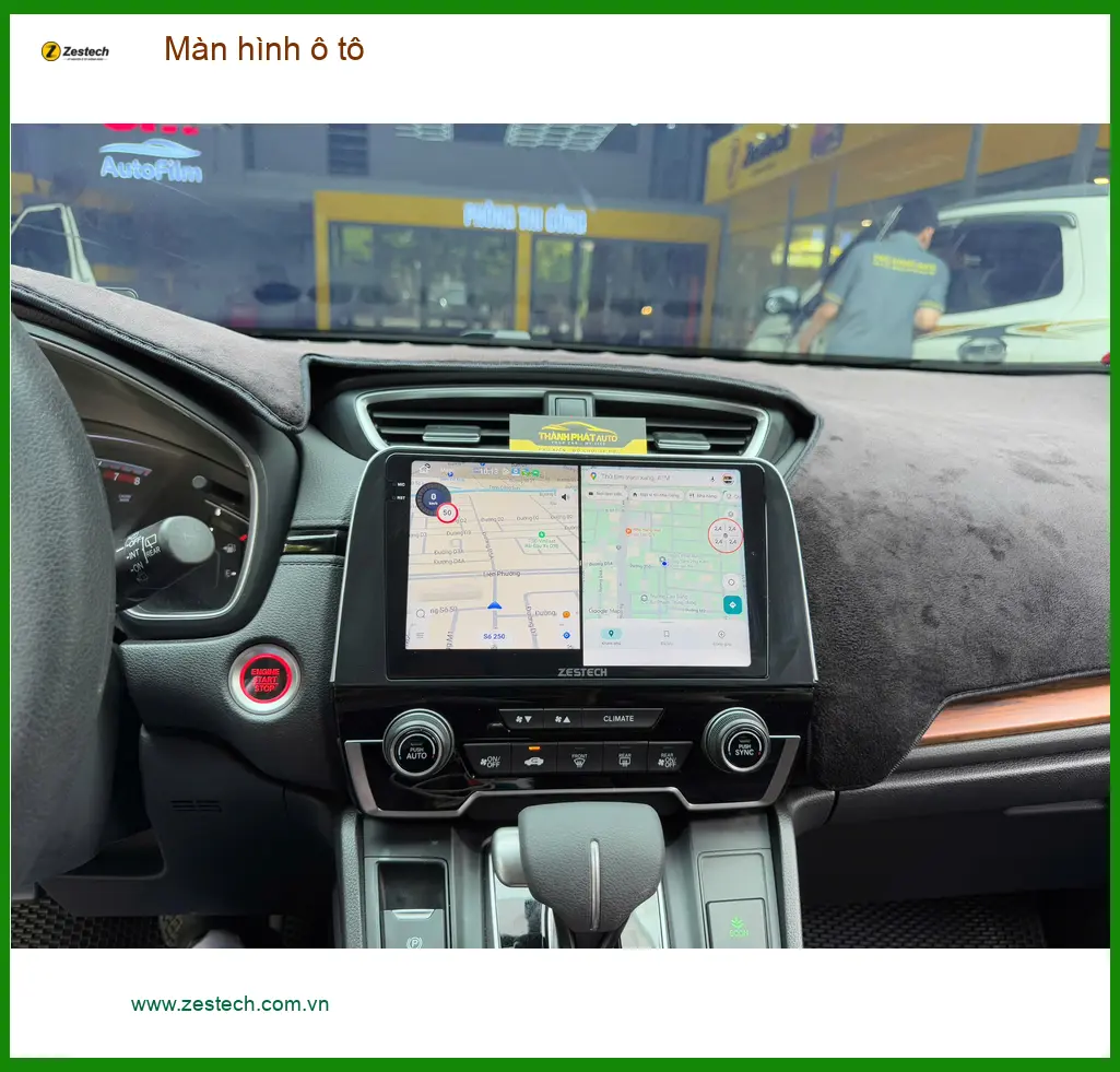 Cô Thảo nâng cấp màn hình ô tô Mazda CX-5 tại Quận 4, cần dẫn đường ảnh thực tế 3