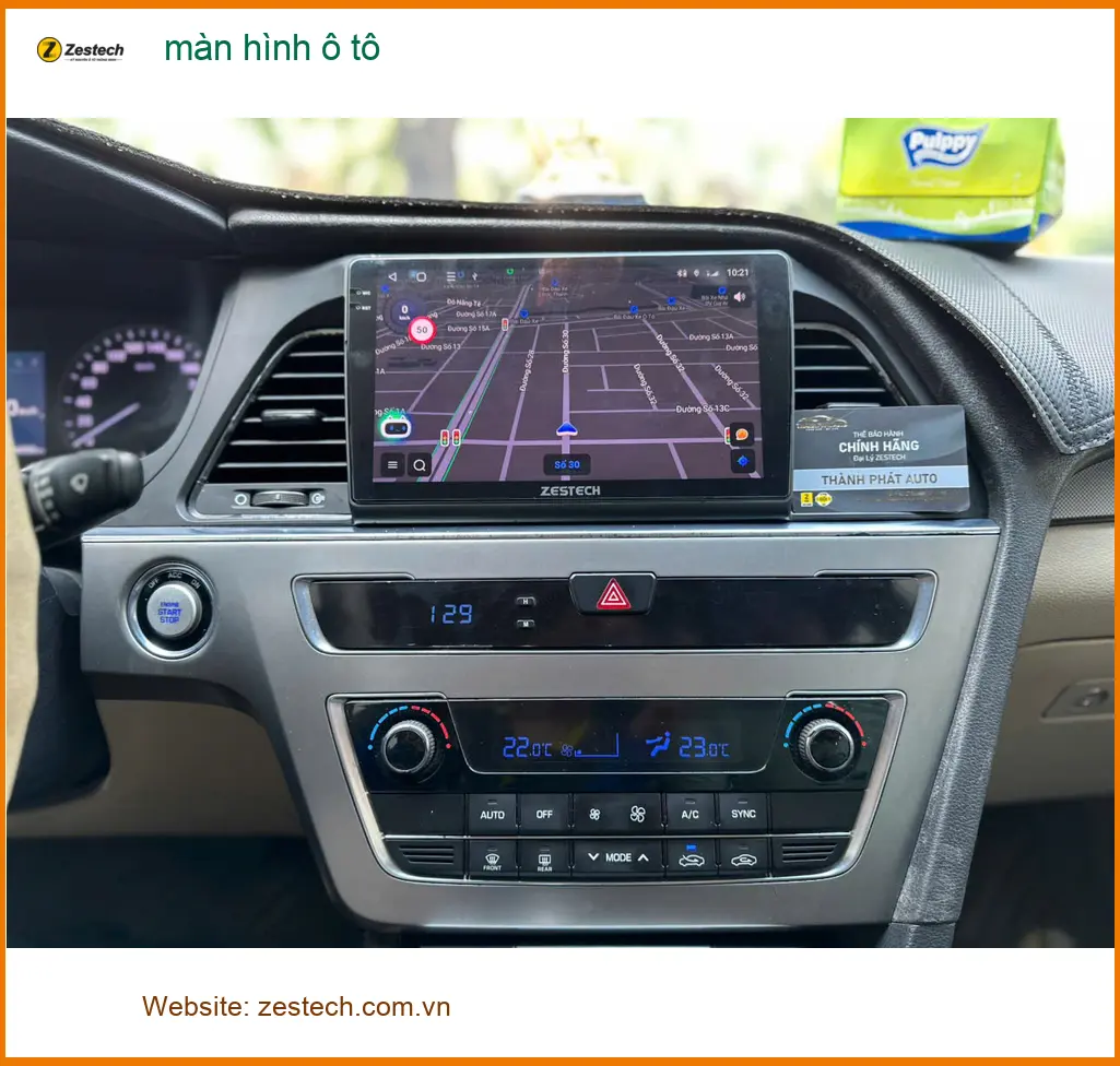 Anh Quân lắp màn hình ô tô Zestech cho Kia Carnival tại Quận 9 để có nhiều tiện ích ảnh thực tế 3