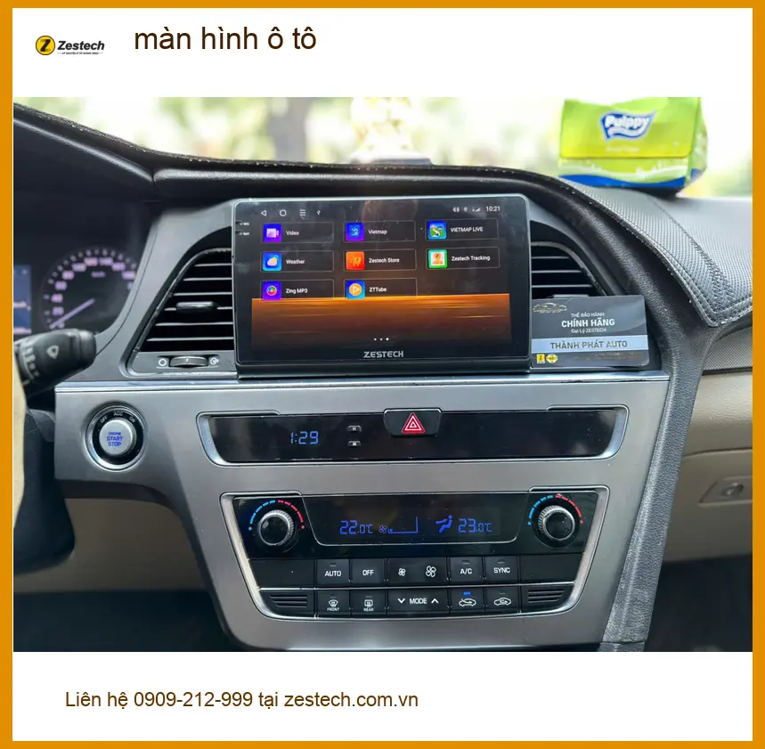 Anh Tài nâng cấp màn hình ô tô cho Toyota Vios tại Quận Nhà Bè ảnh thực tế 3
