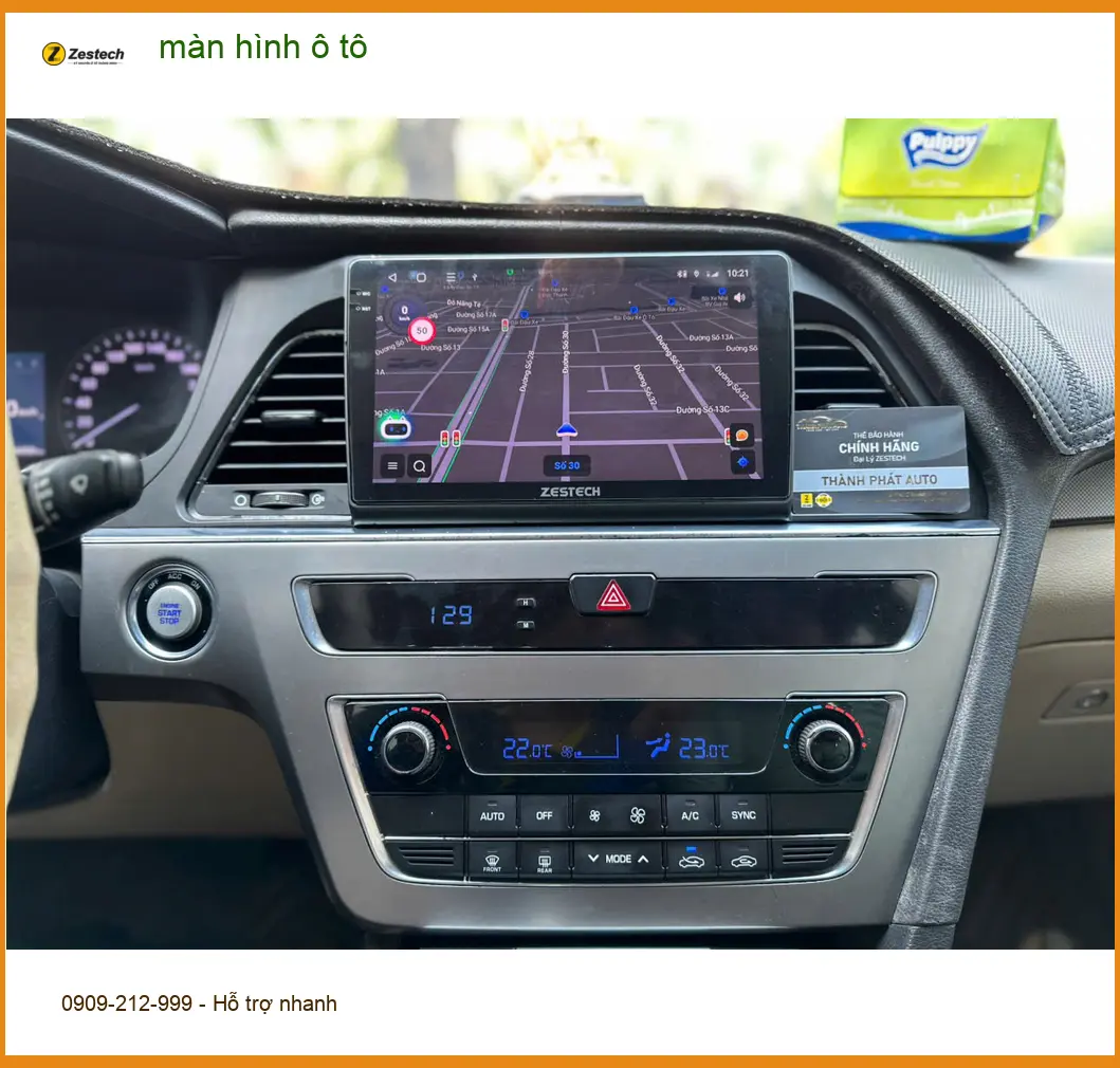 Anh Tài nâng cấp màn hình ô tô cho Toyota Vios tại Quận Nhà Bè ảnh thực tế 4