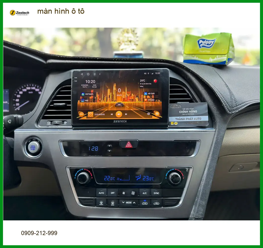 Anh Tài nâng cấp màn hình ô tô cho Toyota Vios tại Quận Nhà Bè ảnh thực tế 5