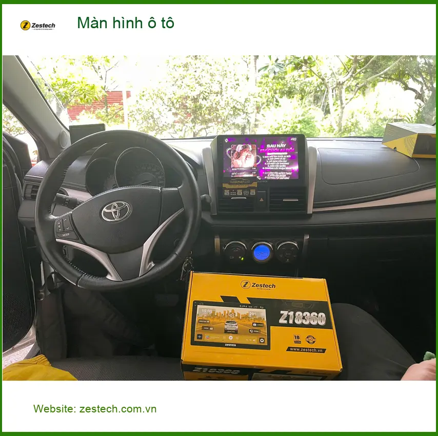 Anh Long lắp màn hình ô tô Hyundai Elantra tại Hóc Môn để trải nghiệm tiện ích hiện đại