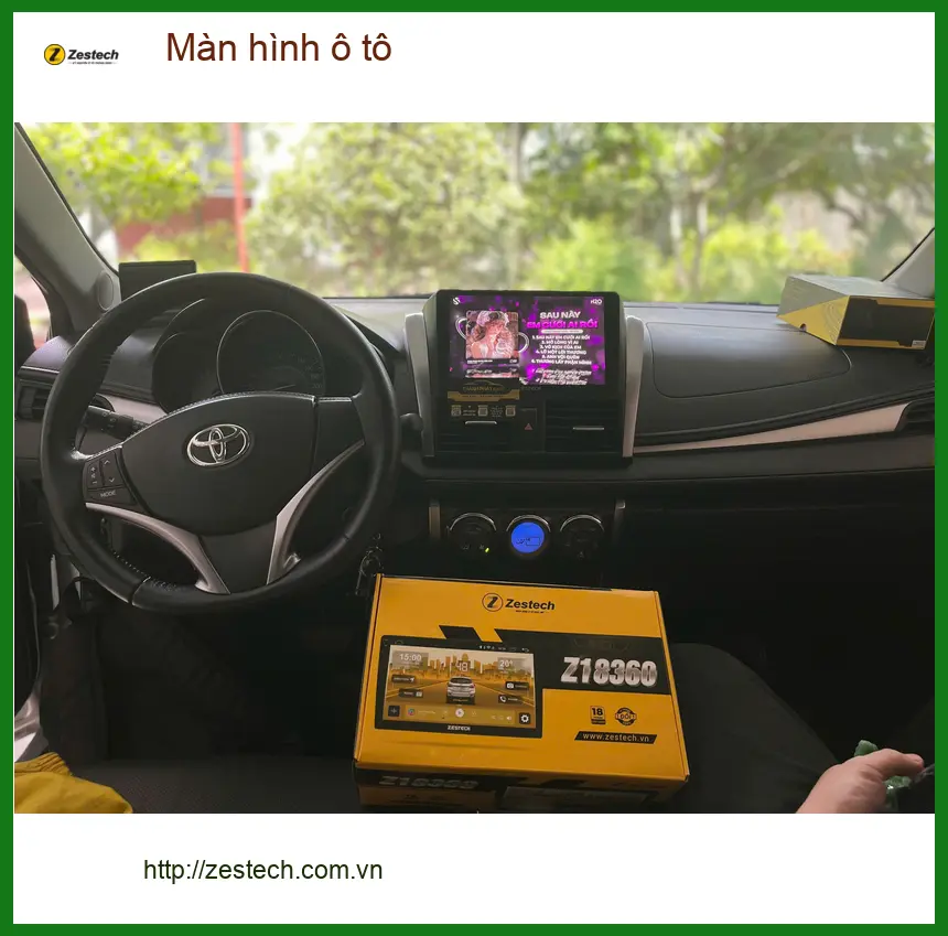 Anh Long lắp màn hình ô tô Hyundai Elantra tại Hóc Môn để trải nghiệm tiện ích hiện đại ảnh thực tế 2