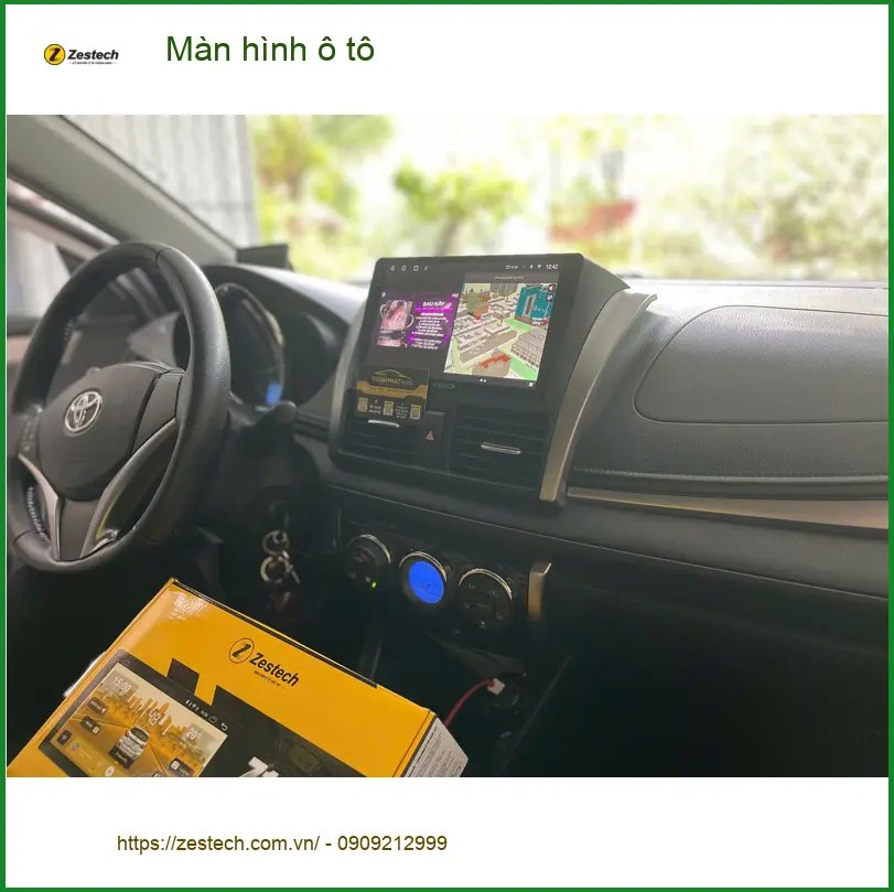 Anh Long lắp màn hình ô tô Hyundai Elantra tại Hóc Môn để trải nghiệm tiện ích hiện đại ảnh thực tế 4