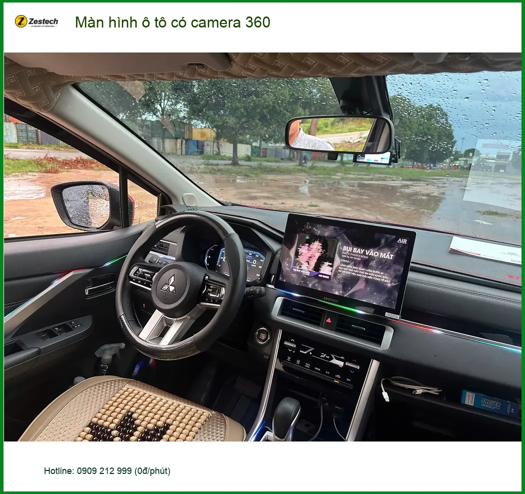 Anh Kiên lắp màn hình ô tô có camera 360 cho Honda City Quận Tân Bình ảnh thực tế 3