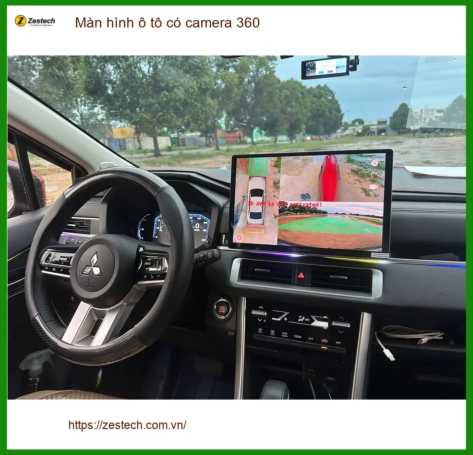 Anh Kiên nâng cấp Màn hình ô tô có camera 360 cho Mazda CX5 tại Quận Huyện Hóc Môn ảnh thực tế 3