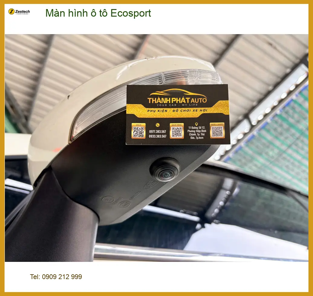Anh Tấn nâng cấp màn hình ô tô Ecosport Quận Thủ Đức để xem bản đồ rõ hơn ảnh thực tế 4