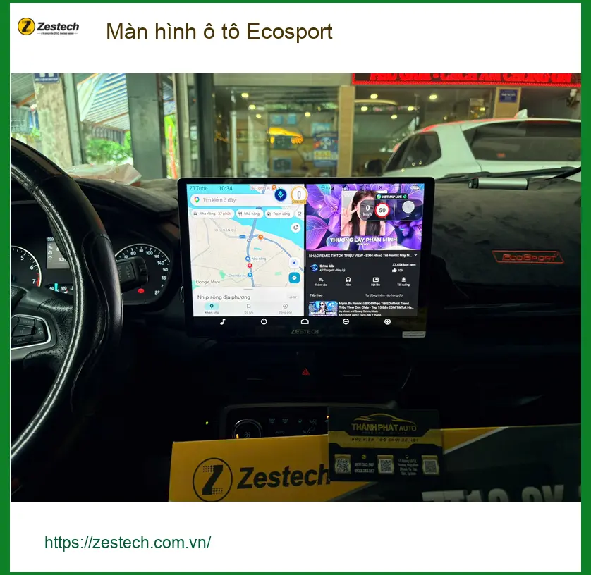 Anh Minh Khoa lắp Màn hình ô tô Ecosport Quận Tân Phú muốn trải nghiệm giải trí tốt hơn ảnh thực tế 4