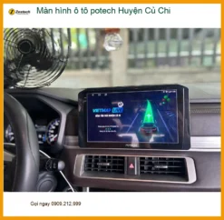 Nơi Lắp Màn Hình Android Ô Tô hình ô tô potech Huyện Củ Chi - Giá Tốt TPHCM