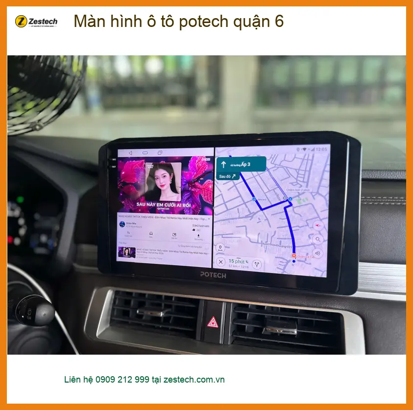 Trung Tâm Lắp Màn Hình Android Ô Tô hình ô tô potech quận 6 - Nâng Cấp Chính Hãng