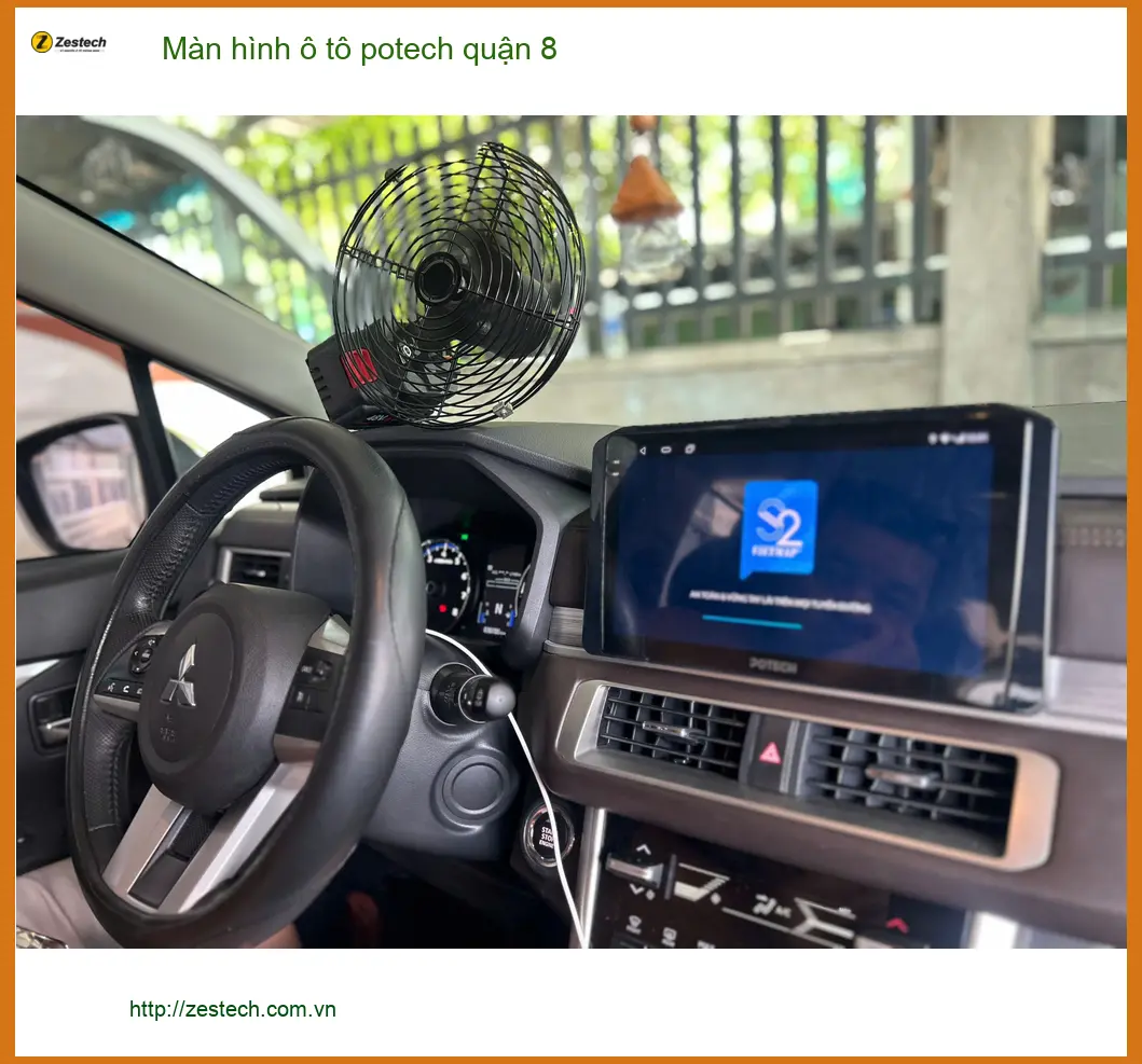 Địa Chỉ Lắp Màn Hình Android Ô Tô hình ô tô potech quận 8 - Giá Tốt TPHCM ảnh thực tế 3