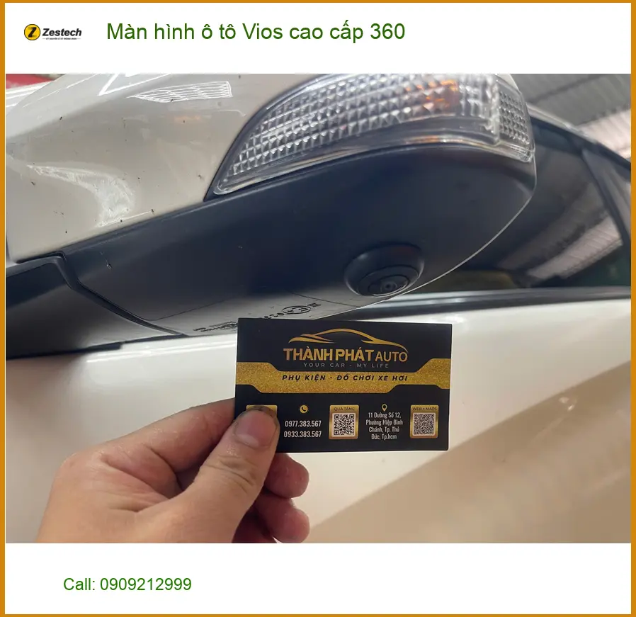 Anh Tấn nâng cấp màn hình 360 cao cấp cho Toyota Vios ở Quận 9 ảnh thực tế 2