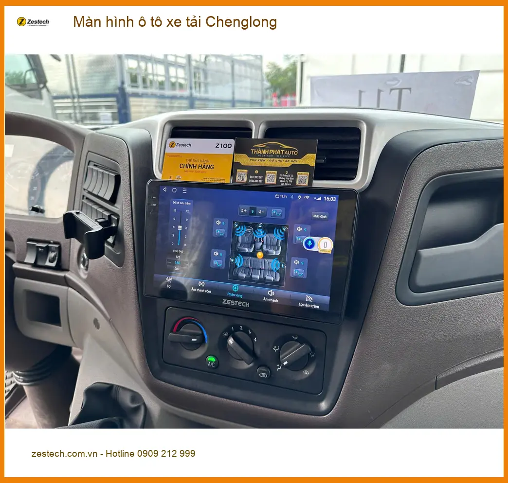 Anh Khải lắp Màn hình ô tô Chenglong uy tín tại Quận Thủ Đức ảnh thực tế 3