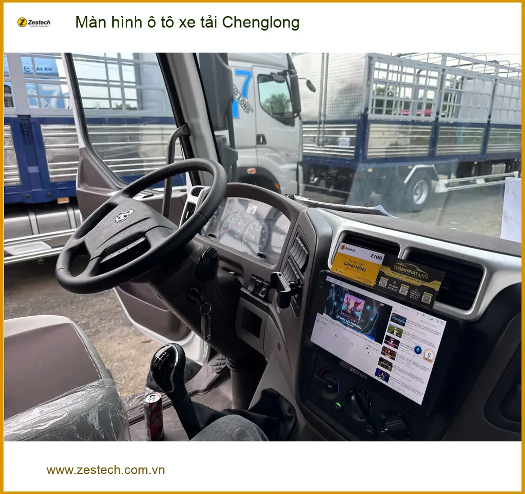 Anh Khải lắp Màn hình ô tô Chenglong uy tín tại Quận Thủ Đức ảnh thực tế 4