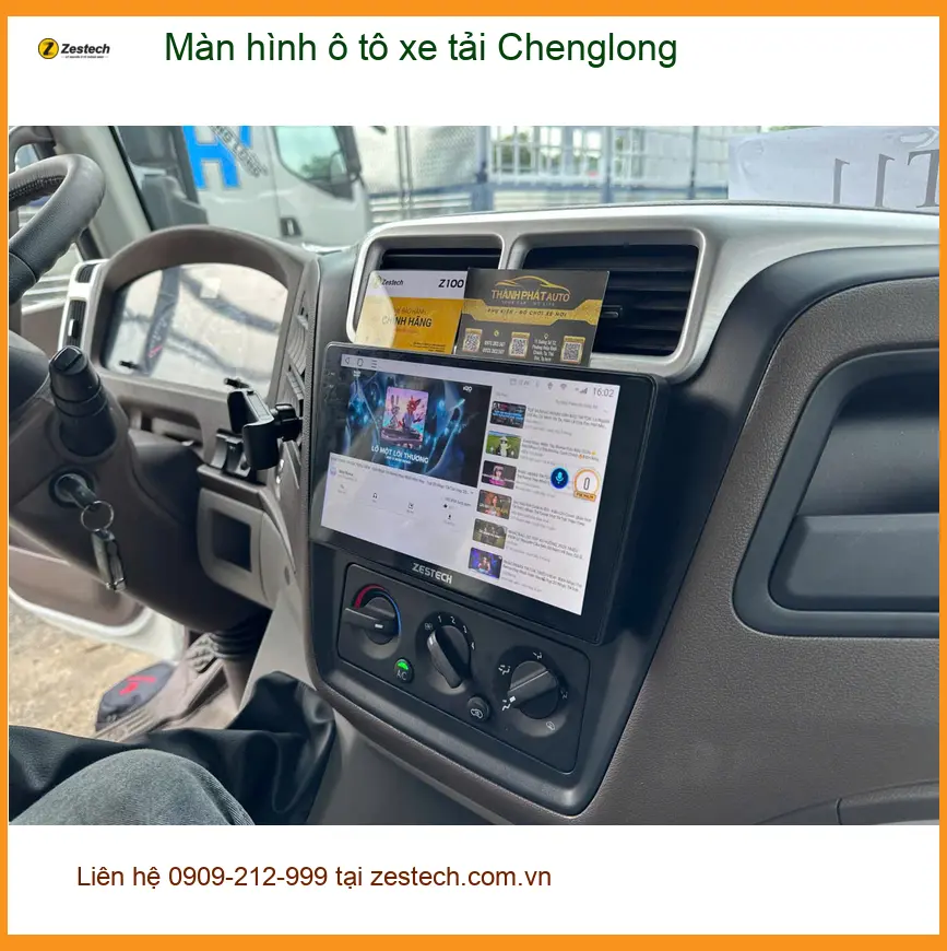 Anh Khải lắp Màn hình ô tô Chenglong uy tín tại Quận Thủ Đức ảnh thực tế 5