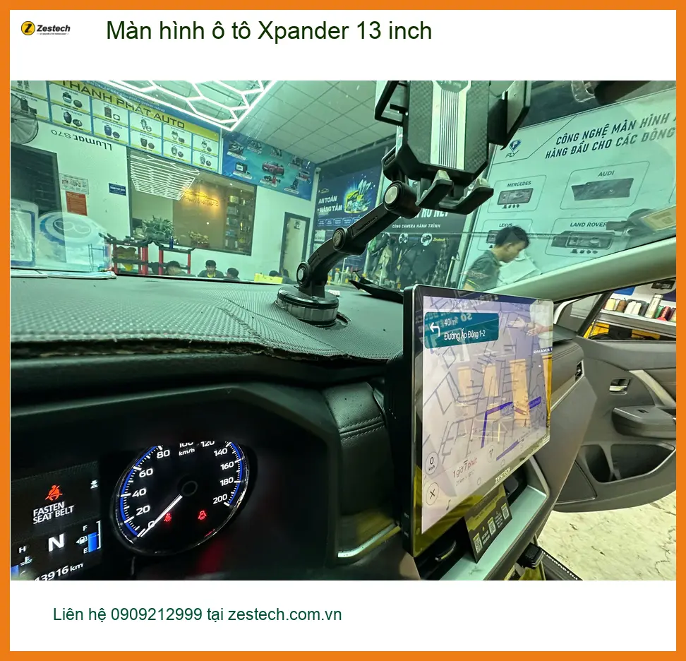Anh Minh lắp màn hình ô tô Xpander 13 inch Quận 10 tiện ích ảnh thực tế 4