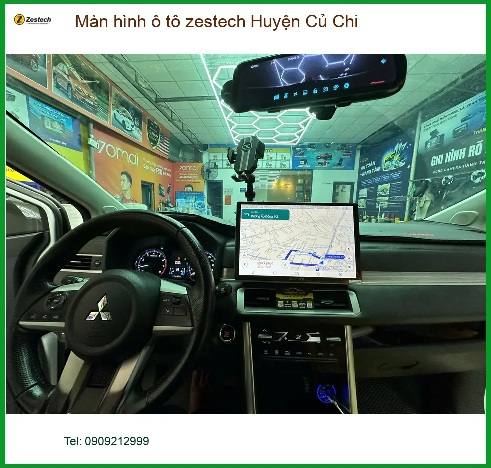 Địa Chỉ Lắp Màn Hình Android Ô Tô Zestech Huyện Củ Chi - Lắp Đặt Uy Tín TPHCM