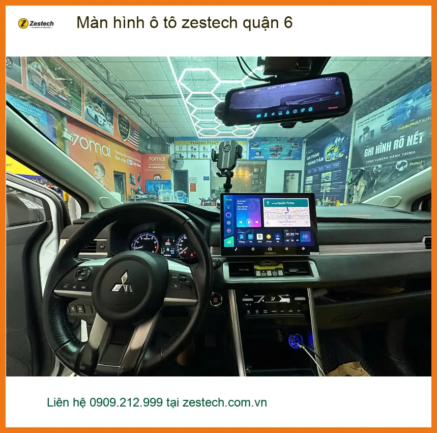 Địa Chỉ Gắn Màn Hình Android Ô Tô Zestech tại Quận 6 - Giá Tốt TPHCM ảnh thực tế 2