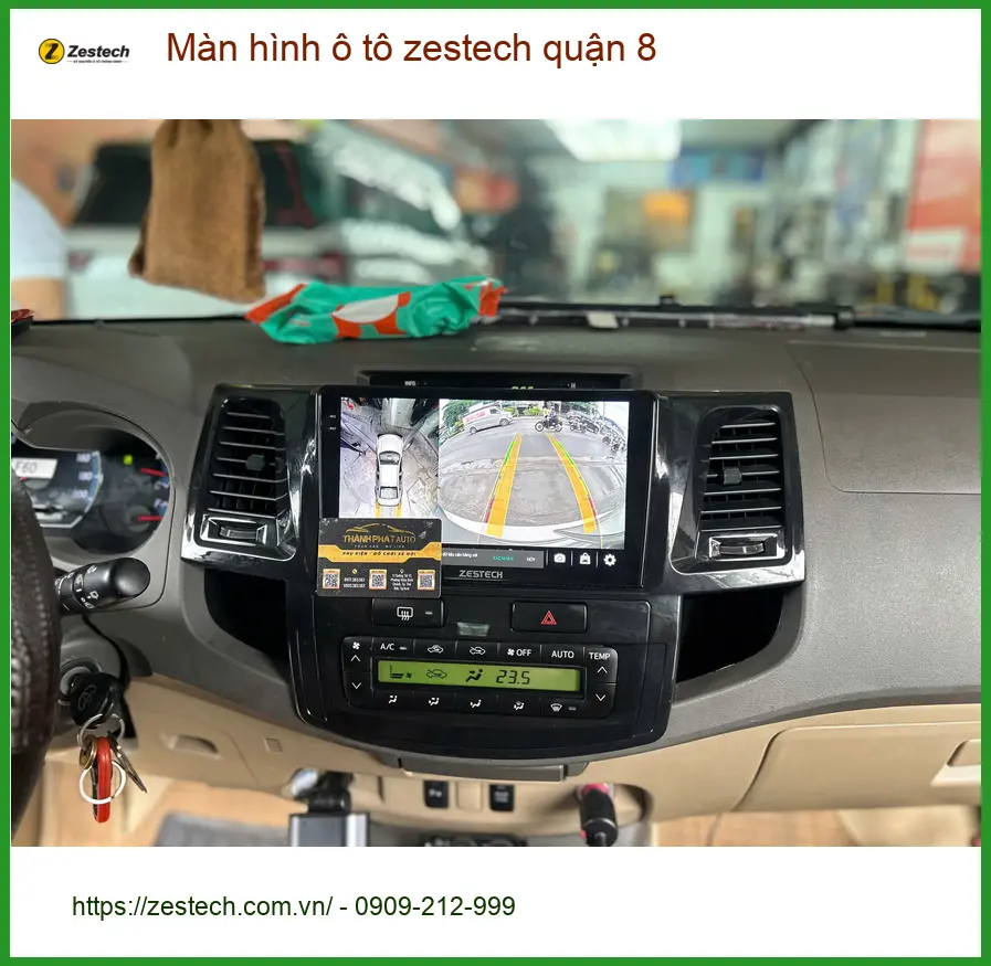 Nơi Lắp Màn Hình Android Ô Tô hình ô tô zestech quận 8 - Giá Tốt TPHCM ảnh thực tế 2