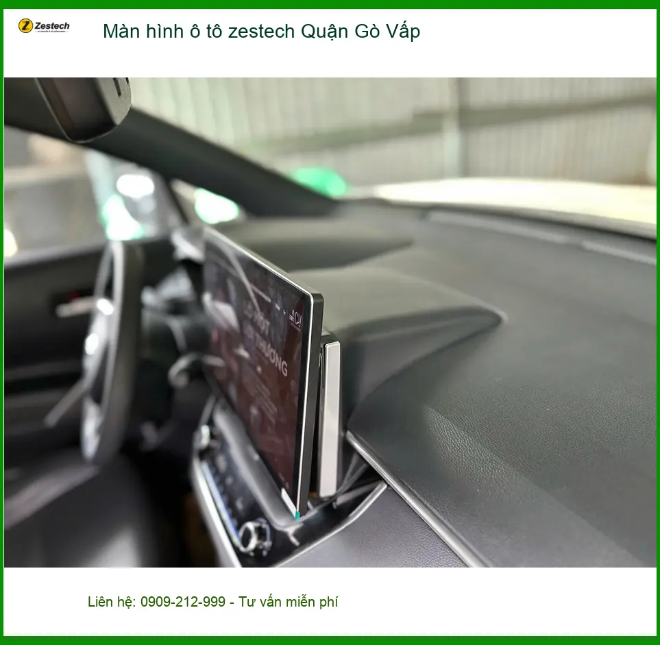 Địa Chỉ Gắn Màn Hình Android Ô Tô Zestech Quận Gò Vấp - Giá Tốt TPHCM ảnh thực tế 2